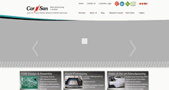 Desktop Screenshot of car-san.com